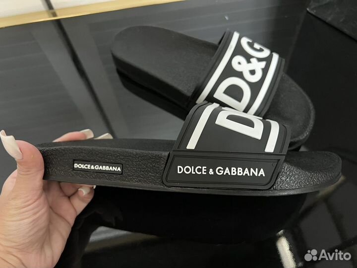 Шлепки dolce gabbana тапочки 40-45