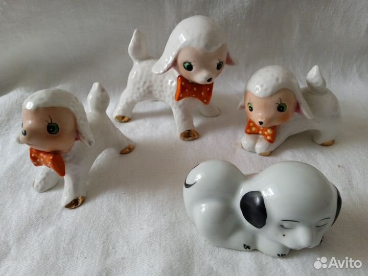 Фарфоровые статуэтки Zampiva Wade