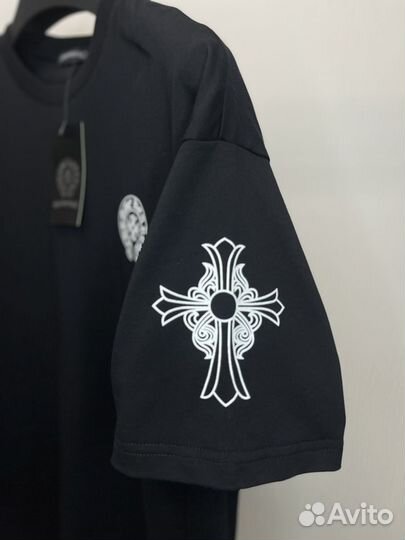 Футболка оверсайз Chrome Hearts Premium