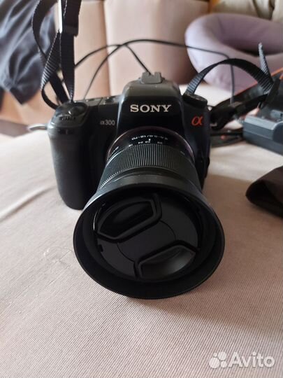 Зеркальный фотоаппарат sony a300