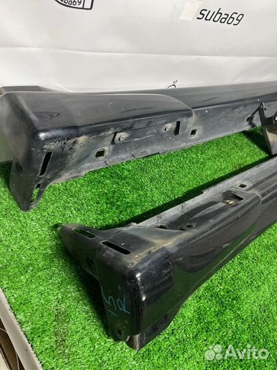 Накладка на порог наружная Subaru Legacy BL5 EJ20X