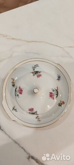 Масленка фарфор гдр