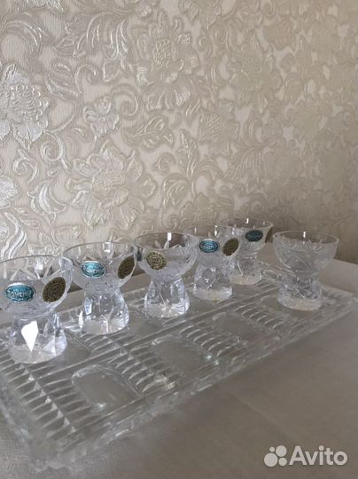 Хрустальные рюмочки для ликера