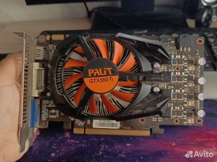 Видеокарта gtx 550ti