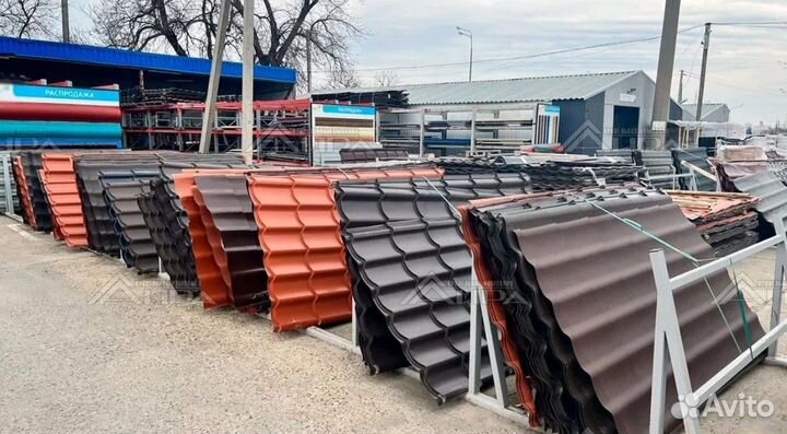 Металлочерепица с производства