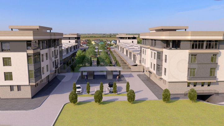 Таунхаус 190,6 м² на участке 1,9 сот.