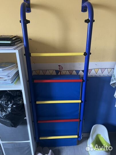 Шведская стенка с турником бу