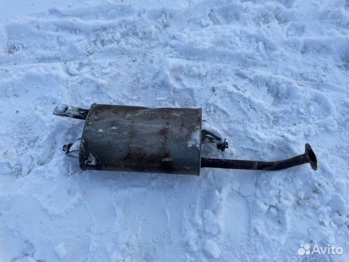 Глушитель в сборе Toyota Corolla E120 3zzfe 2003