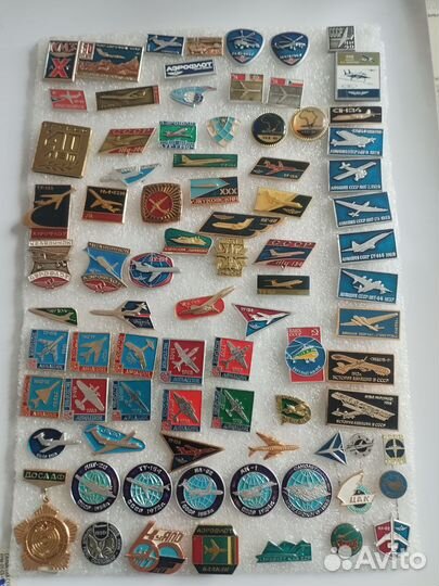 Значки СССР.Космос,Флот,Авиация