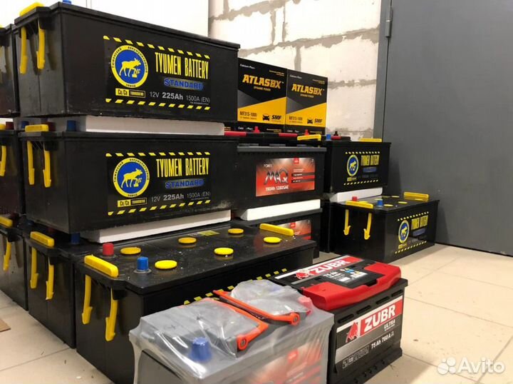 Аккумуляторы Доставка Установка бесплатно сегодня