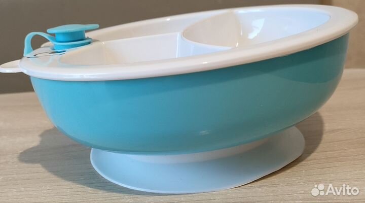 Тарелки для кормления на присоске с подогревом