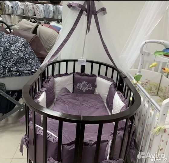 Комплект детского постельного белья в кроватку