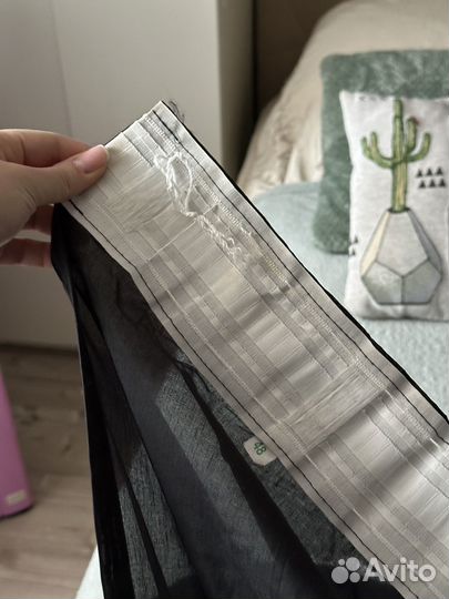 Шторы IKEA и тюль