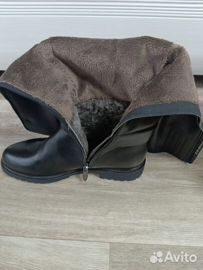 Зимние женские сапоги 38 натуральная кожа