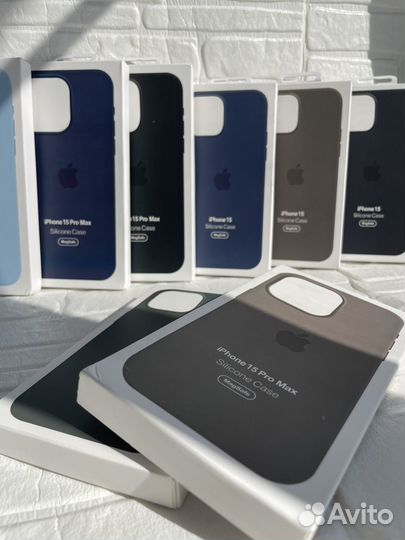 Чехол на iPhone 15 pro max silicone case