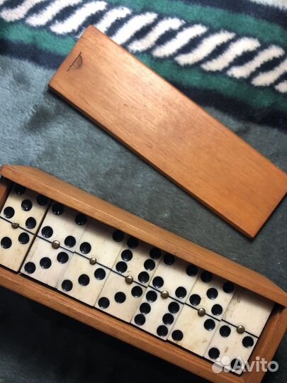 Домино костяное черное дерево Идеал