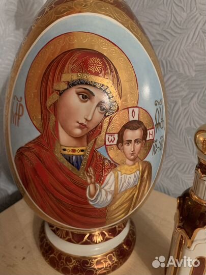 Кисловодский фарфор.Пасхальное яйцо