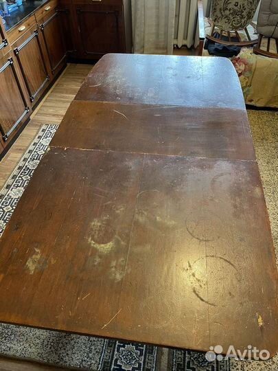 Стол раздвижной и 4 стула СССР