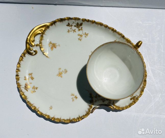 Чашка ланч сет Haviland Лимож