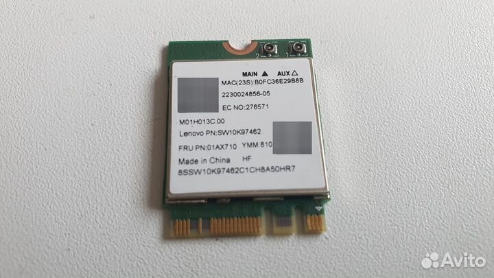 Bluetooth+Wi-Fi адаптер Realtek m2