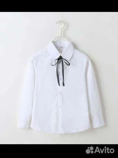 Блузка белая для девочек