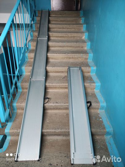 Пандус телескопический, 330 см., 3-х секционный