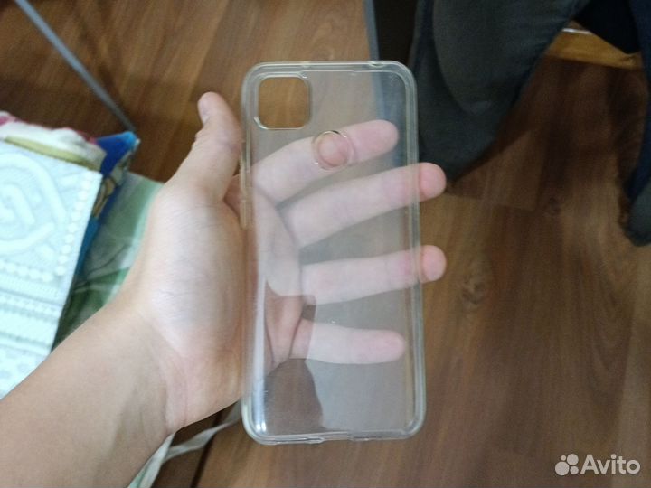 Чехол прозрачный redmi c9 nfs