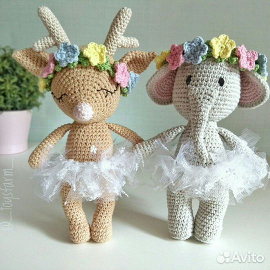 Вязаные игрушки амигуруми