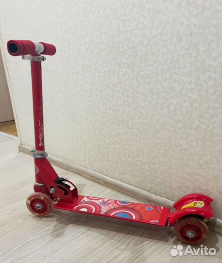 Самокат 4х-колесный