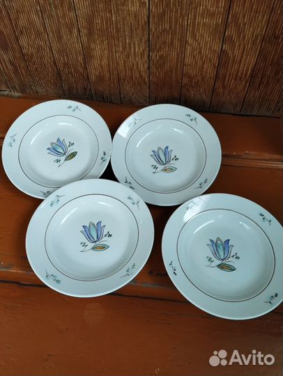 Тарелки суповые СССР зик