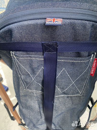 Коляска maclaren quest denim