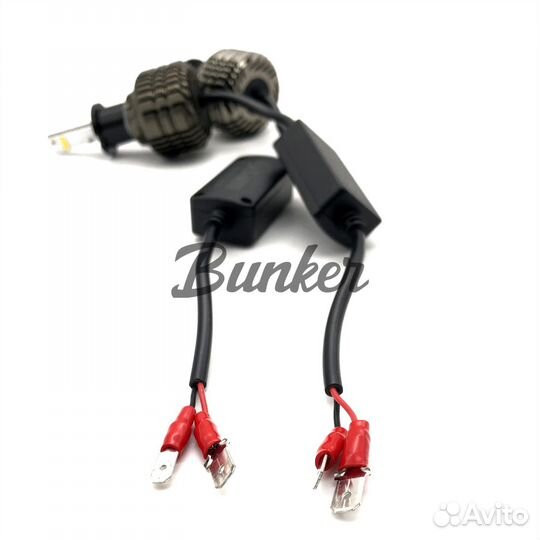 Светодиодные лампы Sariti F5 цоколь H3 4300K, 12V