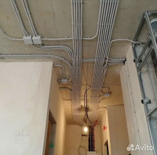 Электромонтажные работы.Электрик. Замена проводки