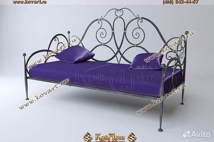 Кованые диваны. Кованый диван. Art: J246