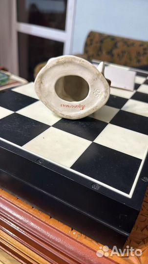 Дети на санях статуэтка фарфоровая СССР