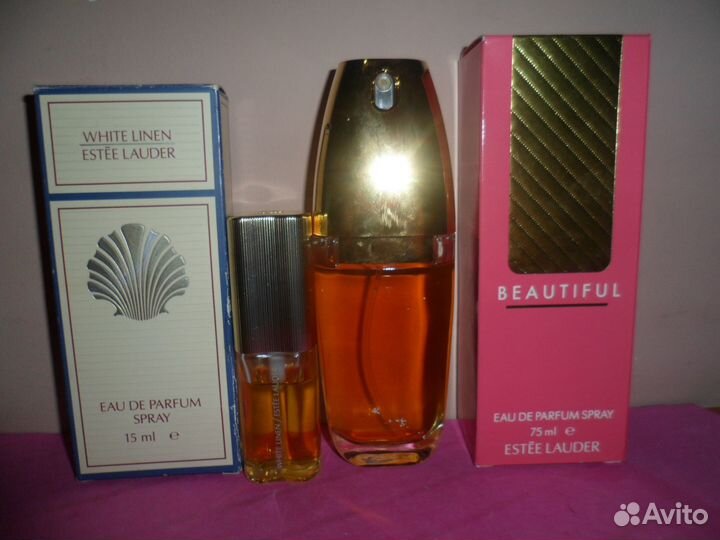 Винтажные духи White Linen/Beautiful/Estee Lauder