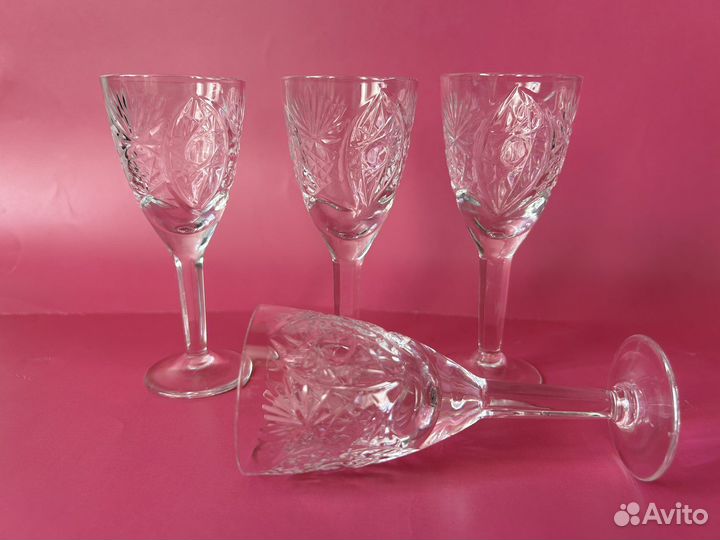 Рюмка на ножке СССР хрусталь