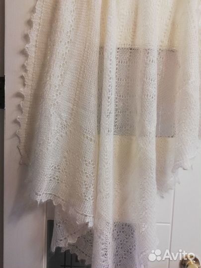 Оренбургский пуховый платок новый