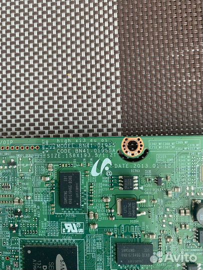 BN41-01955A main плата телевизора Samsung