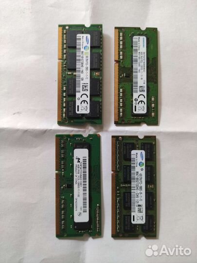 Оперативная память для ноутбука 4GB-8GB