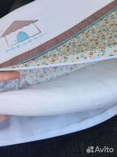 Комплект бортиков в кроватку Perina Лошадка