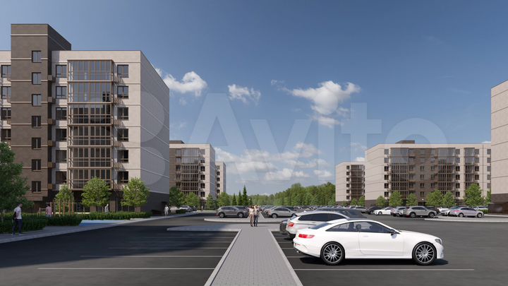 1-к. квартира, 48,2 м², 2/7 эт.