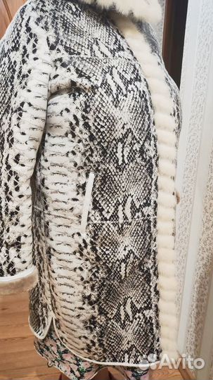 Moinimgsu дубленка женская