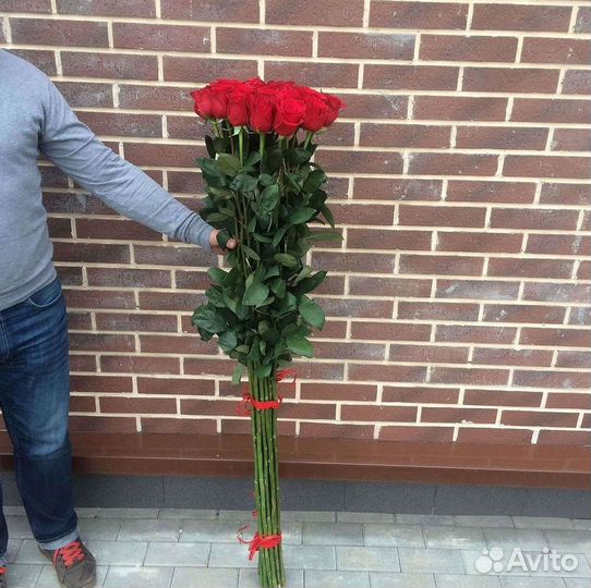 Высокие Розы Гиганты Доставка Круглосуточно