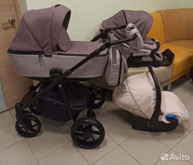 Коляска 3 в 1 Bebe mobile gusto