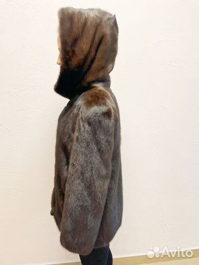 Шуба норковая автоледи 42