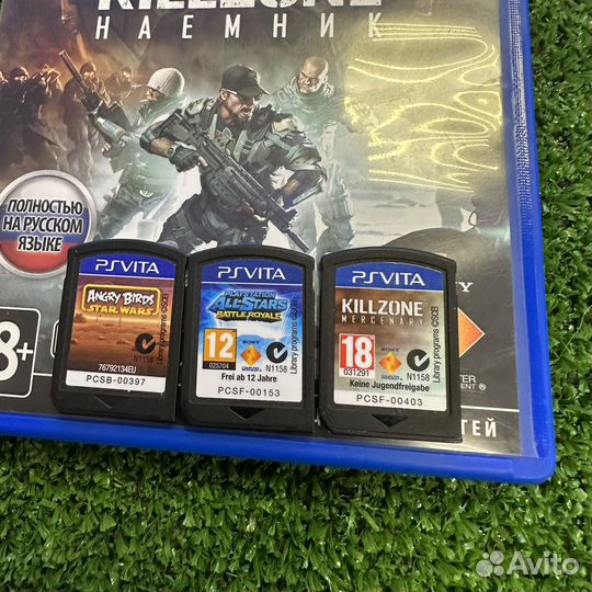 Игры картриджи PS vita