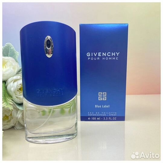 Мужская туалетная вода givenchy blue label