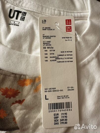 Футболка Uniqlo UT новая