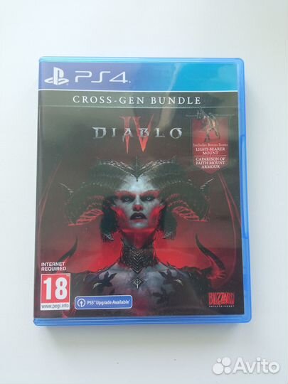 Игра Diablo 4 диск для PS4/PS5